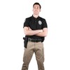 First Class Poly Cotton Security Short Sleeve Polo Shirts (Small,