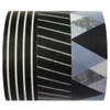 Wrapables Tuxedo Japanese Washi Masking Tape (Set of 3), 10M
