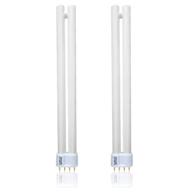 Ignixlite 24W PL24-C Fluorescent Light Bulb Replacement for OttLite B24553 T40J34,Tpye C,PL-L 24W Fluorescent Light Bulbs,5500K Bright Natural Daylight,1300lm,2G11 Base - 2Pack