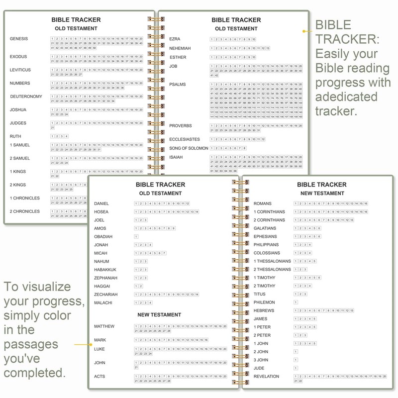 Bible Study Journal – Church Notes Notebooks – Note Taking