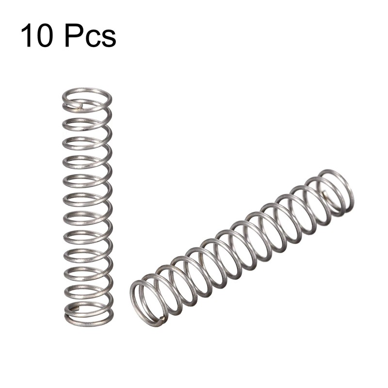 sourcing map Compression Spring 4 mm x 0.5 mm x