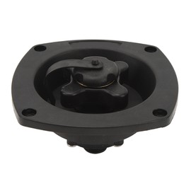 Wall Mount Pressure Regulator 100PSI to 45 PSI Built in Check Valve Leakproof Pressure Regulated Water Entry Black