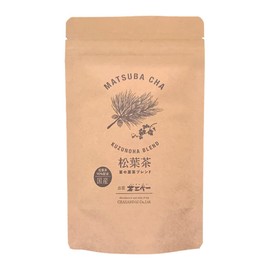 Matsuba Cha Kuzu Leaf Tea Blend, Tea Bag, 0.1 oz (2.5 g) x 10 P x 10, Tea Sanshiyoichi, Tokushima Prefecture Akamatsu Matsuba Tea
