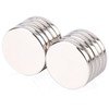 MIN CI Pack of 10 Neodymium Magnets Strong - 15