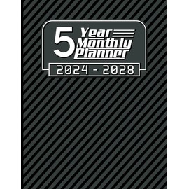 2024-2028 Monthly Planner 5 years: January 2024 to December 2028 | Elegant 60 Months Calendar Agenda Schedule Organizer, with Federal Holidays | Large Size 8,5"x11"