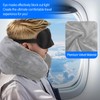 Jgppe Travel Pillow You Stuff with Clothes, Stuffable Travel Pillow
