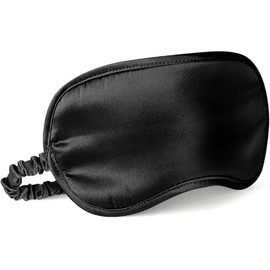 Silk Sleep Mask for A Full Night's Sleep | Comfortable & Super Soft Eye Mask with Adjustable Strap | Works with Every Nap Position