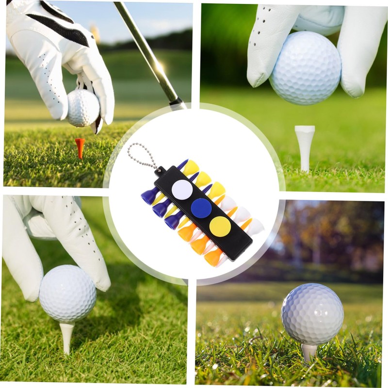 Outanaya Complete Golf Kit: 12 Tees Markers Divot Tool Pencil