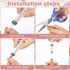 Threlaco 64 Pcs 5ml Perfume Refill Pump Tools Perfume Decanter