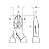Bahco BAH2101G-160 Ergo Side Cutting Pliers