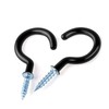 WKTRSM Pack of 30 Screw Hooks, Screws Hooks, Ceiling Hooks