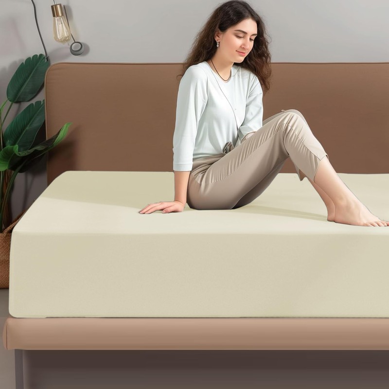 My Home Store Fitted Sheets King Size 100% Egyptian Cotton