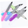 Healeved Nail Files Set Metalic Stainless Steel Cuticle Tools Smooth