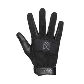 MOG Masters of Gloves 2ndSkin Black Tactical Cut Protection Goat Leather Glove with Heat Protection and High Tactility for Police, Customs, Special Forces, Military
