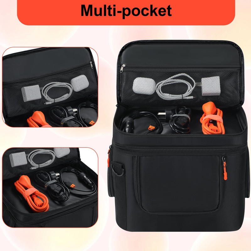 Portable Carrying Bag Compatible with Jackery Explorer 1000 V2, Soft