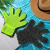 Hushee 2 Pcs Pool Cleaning Scrubbing Mitt Cleaning Gloves for