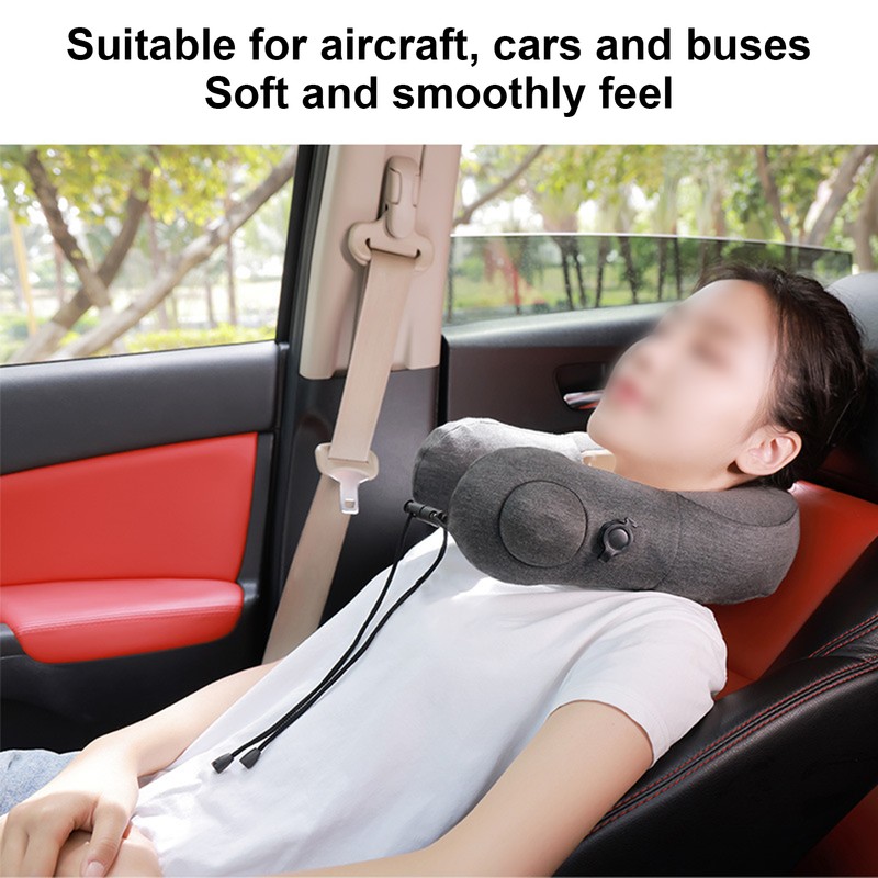 U Shaped Neck Pillow Adjustable Breathable Comfortable Neck Release Relieve