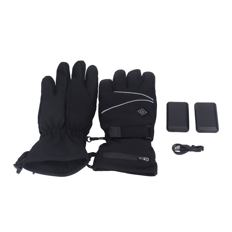 Electric Heating Gloves 3 Adjustable Temperature Lithium Battery Gloves for