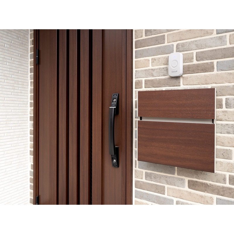 Garza - Portable Wireless Doorbell 1 Push Button + 1