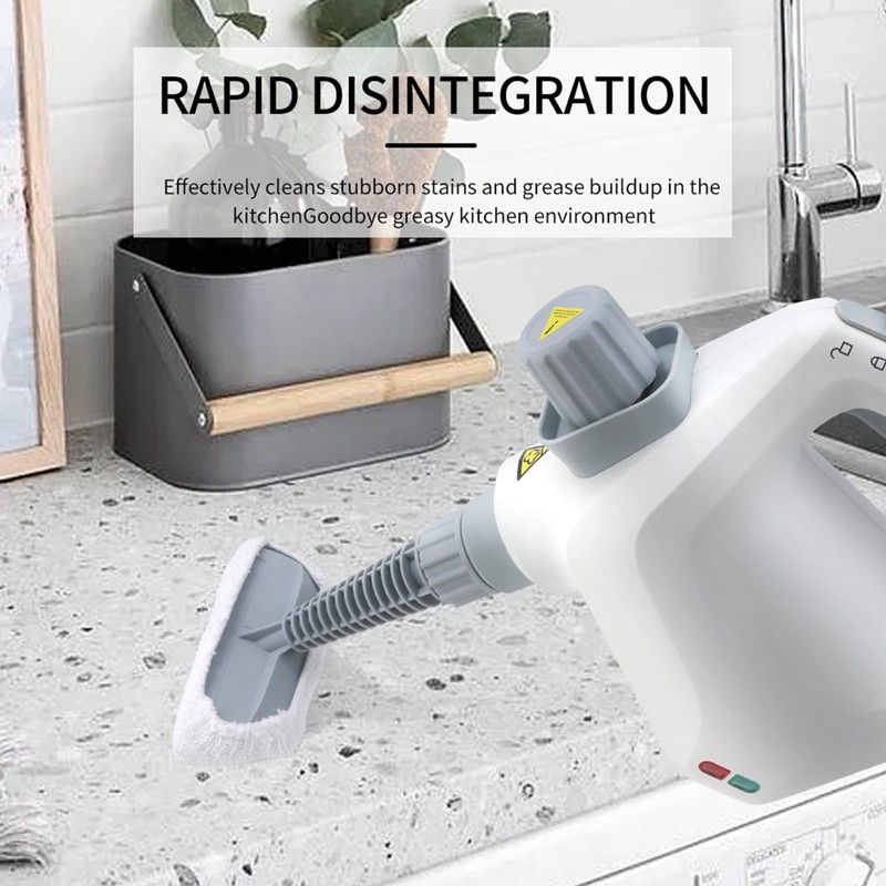 Handheld Pressurized Steam Cleaner for Home Use with Safe Lock