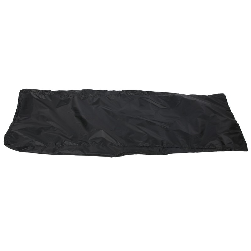 SilverCoated Lawn Mower Waterproof Cover High Temperature Resistance Dustproof Protector(Black