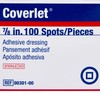 Coverlet Adhesive Strips Round [Spots] 7/8 Inches 100 ea (Pack