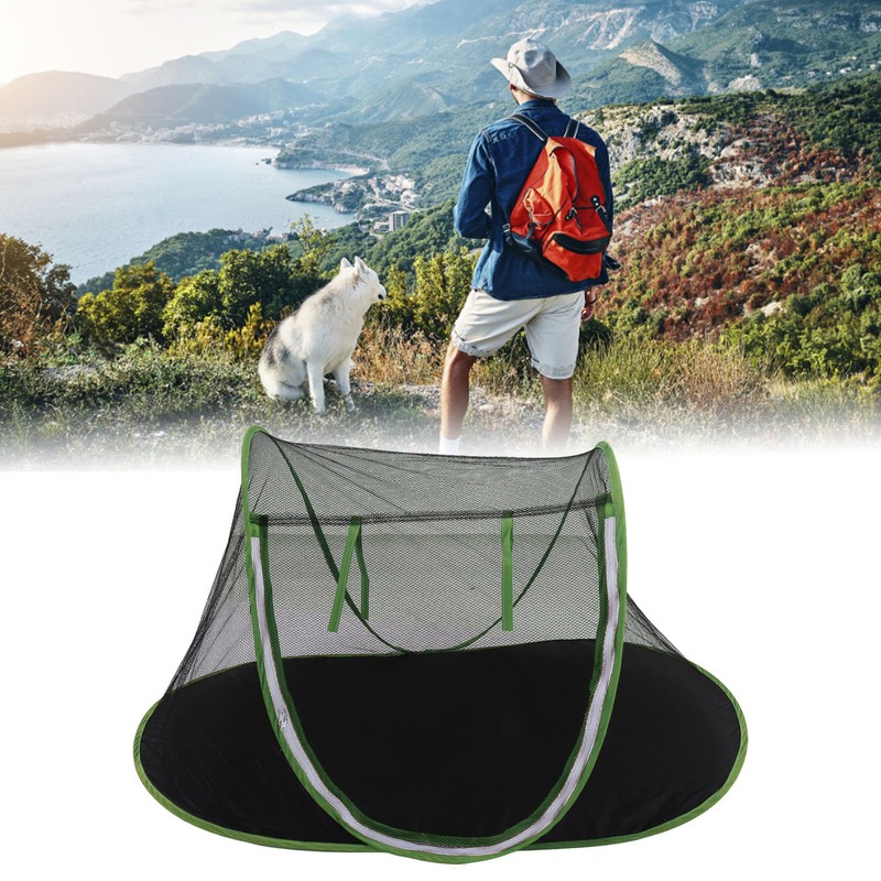 Pet Tent Outdoor Enclosure Tent Breathable Small Dogs Cats Cage