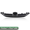 GRAND ORANGE Front Bumper Upper Grille Assembly Compatible with 2020