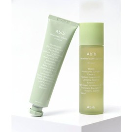 Aviv ABIB Houttuynia cordata calming toner skin booster 200ml + cream tube 75ml (+ 6 Houttuynia cordata pads provided) / ABIB 어성초 카밍 토너 스킨 부스터 200ml + 크림 튜브 75ml (+어성초 패드 6EA 증정)
