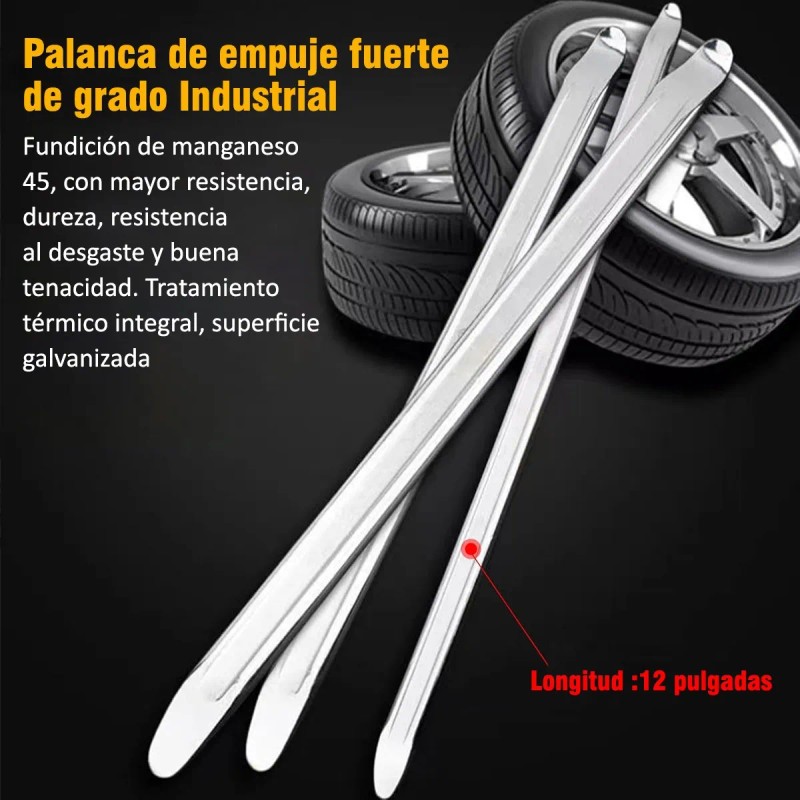 3 Pcs Espatulas 30/40cm Para Desmontar Llanta De Moto Auto
