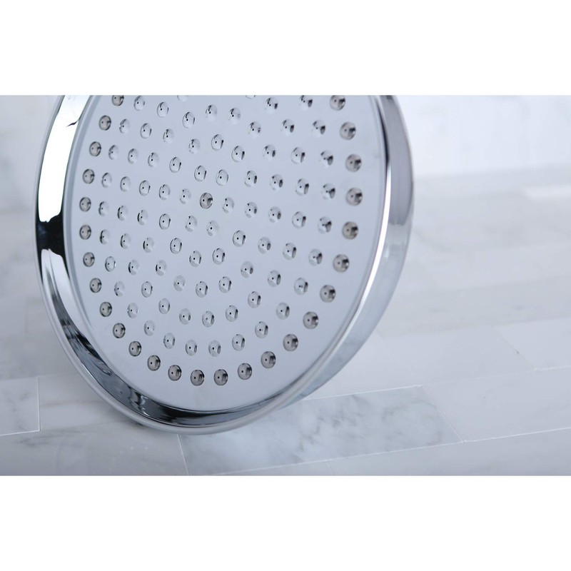Kingston Brass K125A1 Victorian Raindrop Showerhead, Polished Chrome