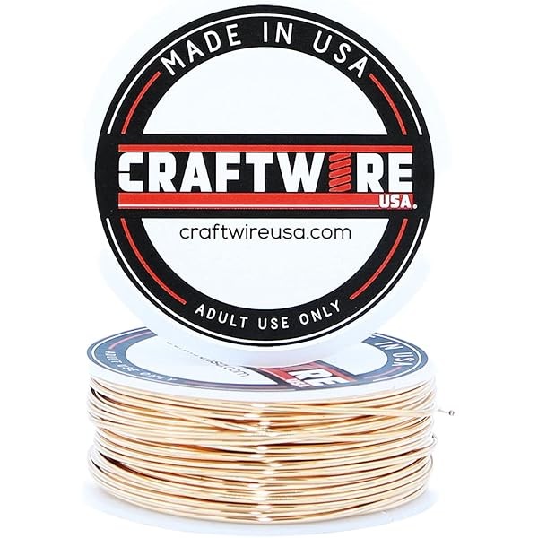 Solid Bare Bronze Wire Round Selection, Dead Soft, 5OZ, 18