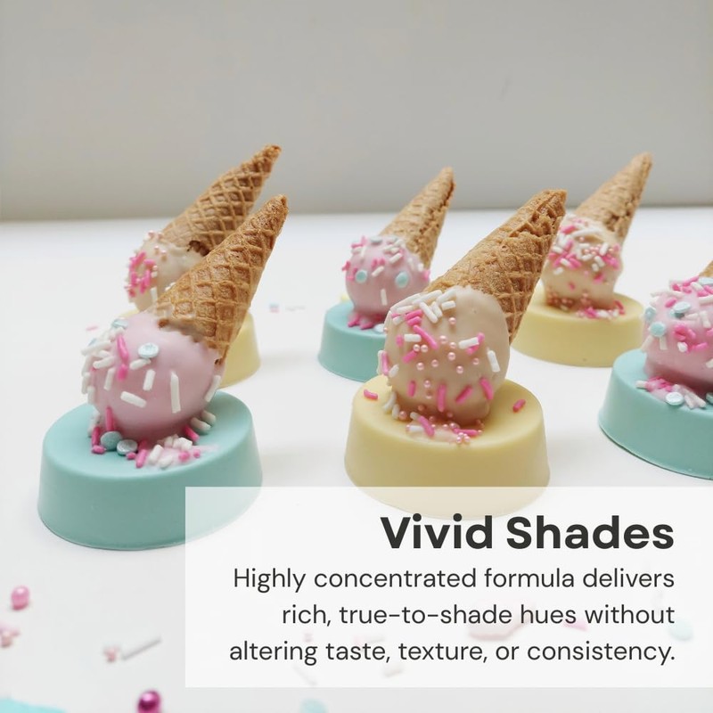 Chefmaster Violet Candy Color | True-Tone Shades | Oil-Based |