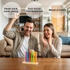 Wooden Color Stacking Puzzle Game for Adults with 20 Challenge