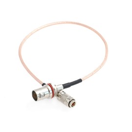 HangTon DIN 1.0/2.3 auf BNC Buchse HD 3G 1080p SDI Adapterkabel für Blackmagic Video Assist Hyperdeck 75 ohm (30cm, DIN 1.0/2.3 auf BNC Buchse RG179)