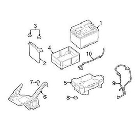 Ford Battery Cover Assembly - AR3Z10A687A