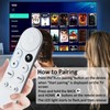 Replacement Voice Remote Control for Google Chromecast 4k Snow/HD TV