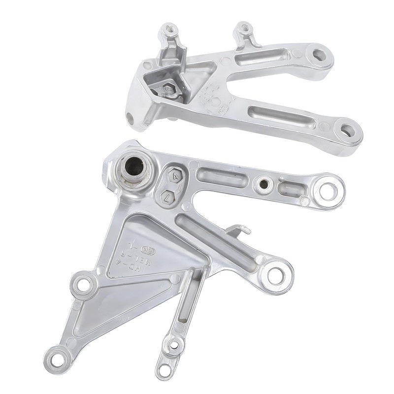 Motorcycle Front Rider Footrest Foot Pegs Bracket Set for Honda