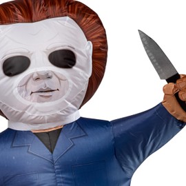Rubies Fun Inflatable Michael Myers Adult Costume with Battery Powered Fan, One Size