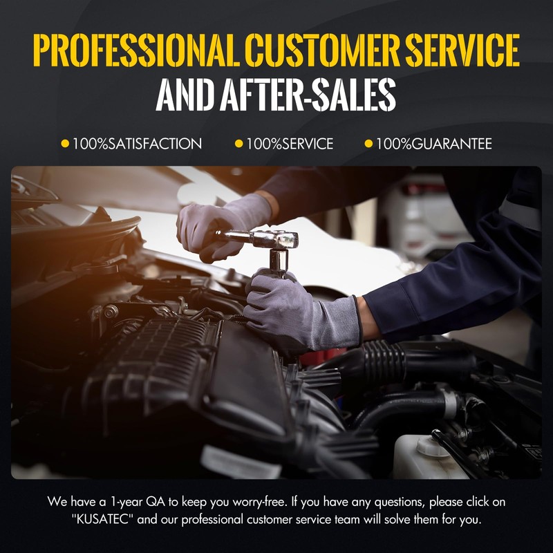 KUSATEC CV Axle Shaft Assembly Compatible with 2001-2008 Ford Escape;