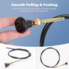 Ulreon 290-610 Choke Cable Push Pull Cable for Bad Boy