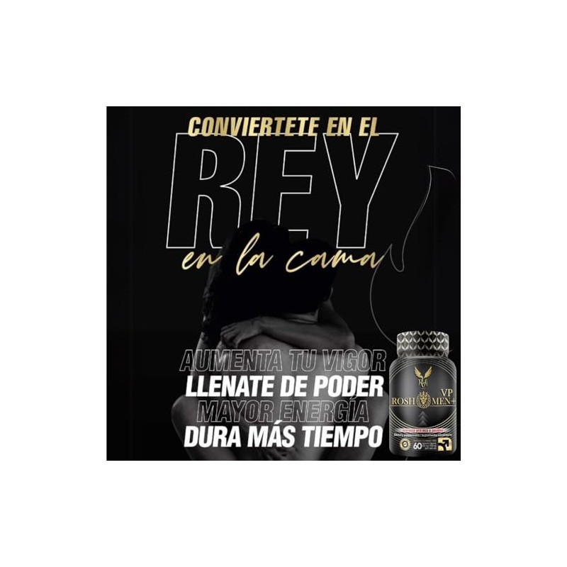 Rosh Men Salud Próstata Ingredientes Naturales Multivitaminico Hombre Cuidado Prostata