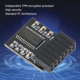 Módulo de Seguridad TPM 2.0, Módulo TPM LPC de 14 Pines de Repuesto para ASUS, Módulo de Seguridad de Cifrado, Fácil de Usar, para 8.1, para 7, para 10