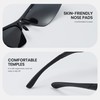 Cyxus Cycling Glasses Polarised Sunglasses Men Women UV400 for Travel