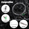 Dr.Fish 6PCS Sea Fishing Rigs Beach Casting, Clipped sea rig