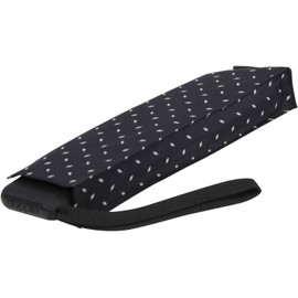 Doppler Pocket Umbrella Carbon Steel Slim Royal, black