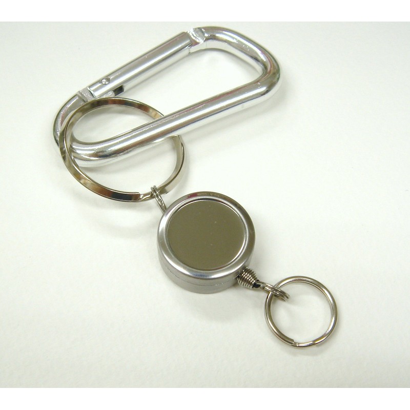Includes 207 Reel Key Chain 2.4 inches (60 mm) Carabiner