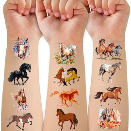 50 PCS Cat Temporary Tattoos for Kids, Cute Animals Fake Tattoos for Birthday Party Supplies Pet Lover Meow Tattoo Stickers for Kids Boys Girls Party Bag Filler
