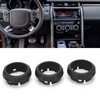 Air Conditioning Knob Cover, 3pcs Air Conditioning Switch Knob Ring