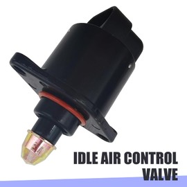 MLY 1 PC Idle Air Control Valve, Iac Valve for Stable Engine Operation,Replacement OEM #90380/10526/90325864, Compatible with King Kong (Black)